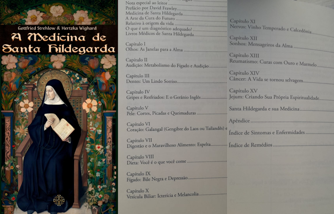 Livro A Medicina de Santa Hildegarda